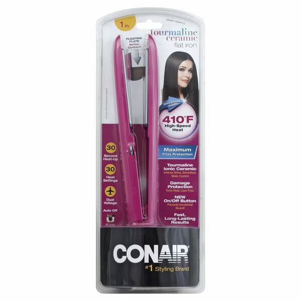 1 Straightener Tour Ceramic Dual Volt, Conair, Mfr#: 452637